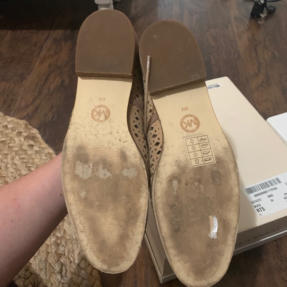 Michael Kors Leather Flat Loafers - Picture 4 of 4